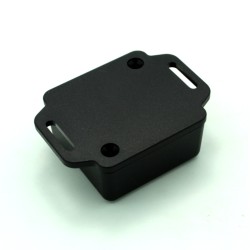 1.6" x 1.6" x 0.79" ABS Project Box / Enclosure with Flanges