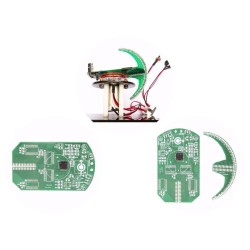 DIY Spherical Rotating LED Kit POV Soldering Training Kit