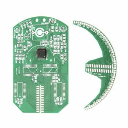 DIY Spherical Rotating LED Kit POV Soldering Training Kit