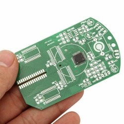 DIY Spherical Rotating LED Kit POV Soldering Training Kit