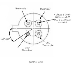 Contactless IR Temperature Sensor: ZTP-135SR