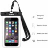 Waterproof Phone Case: Fits phones up to 5 1/2" x 3"
