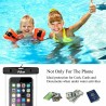 Waterproof Phone Case: Fits phones up to 5 1/2" x 3"