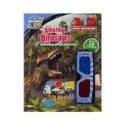 Discovery Kids Incredible Dinosaurs 3D Sticker Fun Activity Book