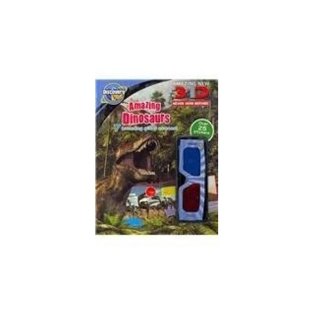 Discovery Kids Incredible Dinosaurs 3D Sticker Fun Activity Book