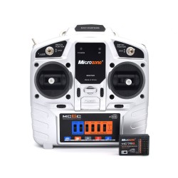 MC6C 2.4GHz 6 Channel Radio Transmitter with Antenna Receiver MC6RE for RC Drone Quadcopter Car Boat Helicopter