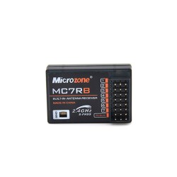 MC6C 2.4GHz 6 Channel Radio Transmitter with Antenna Receiver MC6RE for RC Drone Quadcopter Car Boat Helicopter