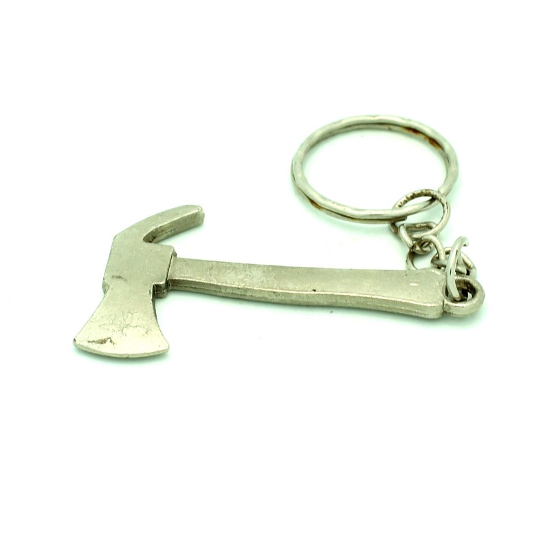 Metal Axe Keychain