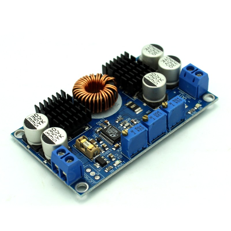 DC 5V-32V to 1V-30V 10A LTC3780 Automatic Step Up Down Regulator Charging Module