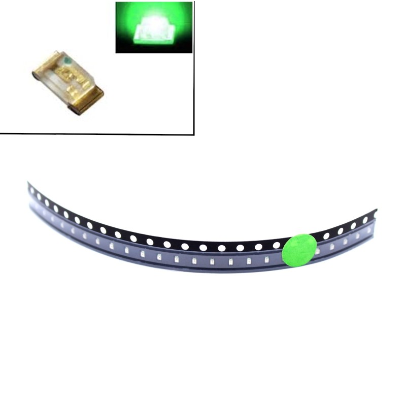 Green SMD LEDs - 0603 (pack of 25)