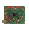 SMD LED Heart Soldering Kit