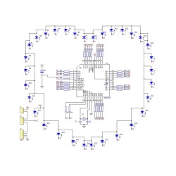SMD LED Heart Soldering Kit