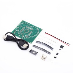 SMD LED Heart Soldering Kit