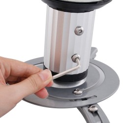 360 degree Projector Ceiling Wall Mount Bracket LED LCD DLP Monitor Tilt Swivel