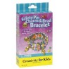 Safety Pin Charm & Bead Bracelet