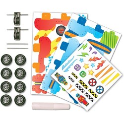 Cardboard Race Cars
