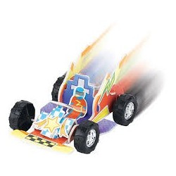 Cardboard Race Cars