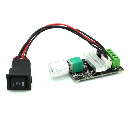 DC Motor Speed Controller: 6V-28V 3A