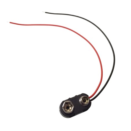 Heavy Duty 9V Battery Plastic Connector