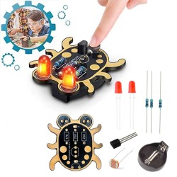 Weevil Eye Soldering Kit - Light Up Bug with Sensor
