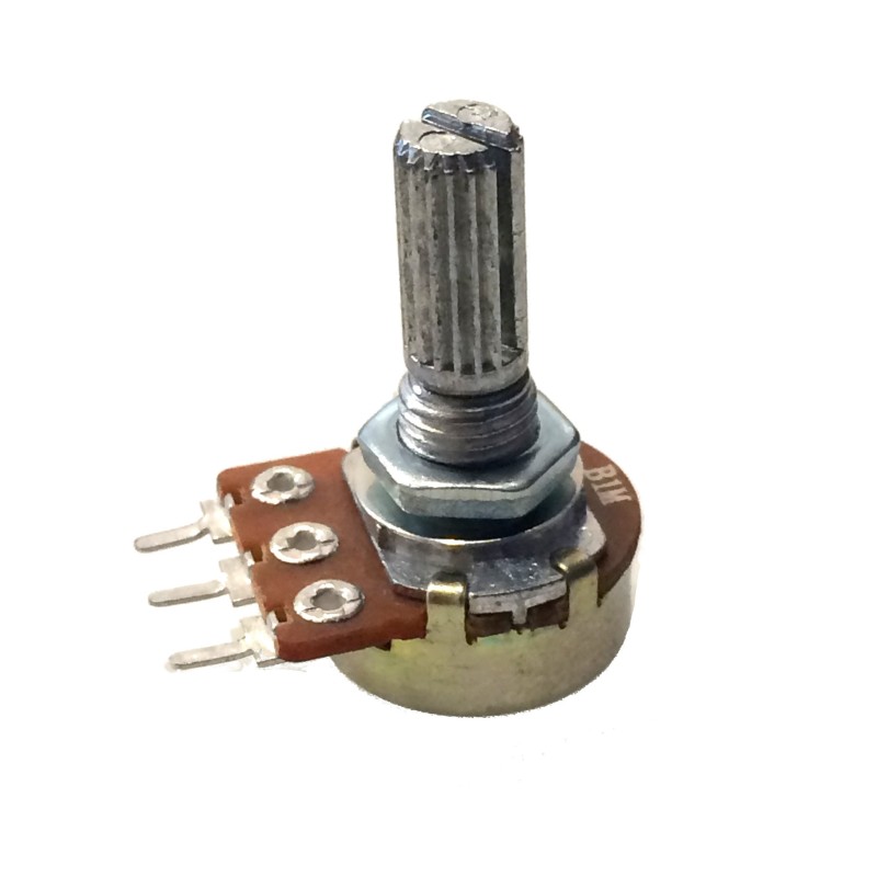 B1M Linear 1M Ohm Taper Potentiometer
