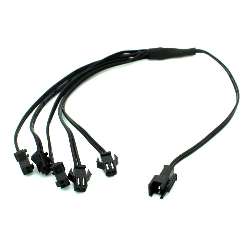EL Wire Splitter 5 to 1 5way JST SM Splitter