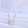 Silver Plated Space Invader Robot Necklace