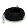 RJ11 Telephone Cable 50ft Black