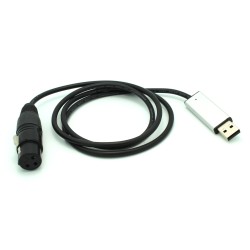 USB to DMX Interface Adapter DMX512 Computer PC Stage Lighting Controller Dimmer