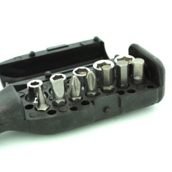 12 in 1 Screwdriver Set - 7 bits & 5 Sockets