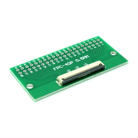 40 Pin 0.5mm & 1mm pitch FPC to DIP Breakout