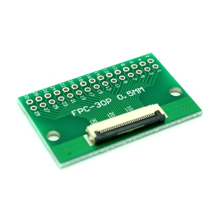 30 Pin 0.5mm & 1mm pitch FPC to DIP Breakout