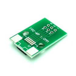 6 Pin 0.5mm & 1mm pitch FPC to DIP Breakout
