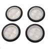 Robot Wheels (4 pack) DC motor compatible 