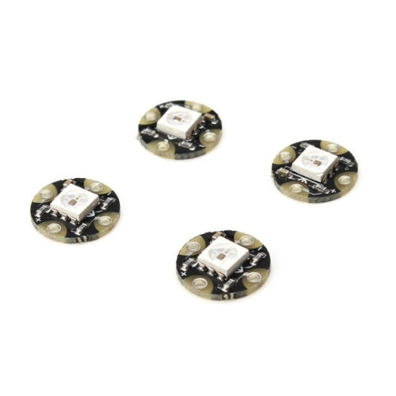 Sewable RGB Smart Pixel Pack (Neopixel & Flora Compatible)
