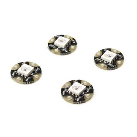Sewable RGB Smart Pixel Pack (Neopixel & Flora Compatible)