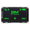 Diymore 2.42" OLED Digital IIC I2C SPI Serial 12864 128X64 Pixel LCD Screen Display Module SSD1309 (Green)