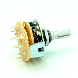 5 Position Rotary Switch: 2P5T