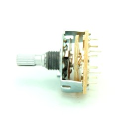 5 Position Rotary Switch: 2P5T