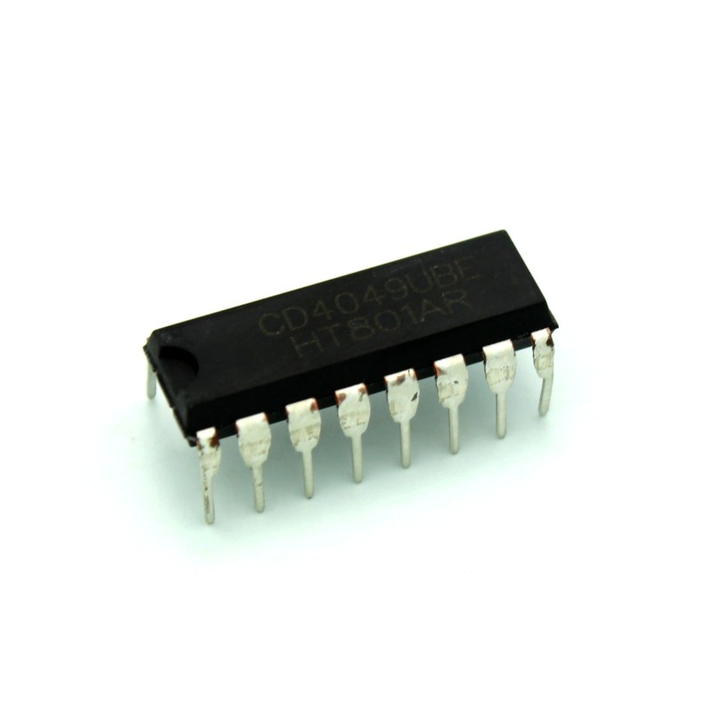 CD4049 Hex Inverting Buffer/Converter IC CD4049UBE