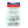 144pc Washer Set Assorted Split Lock and Flat Washers