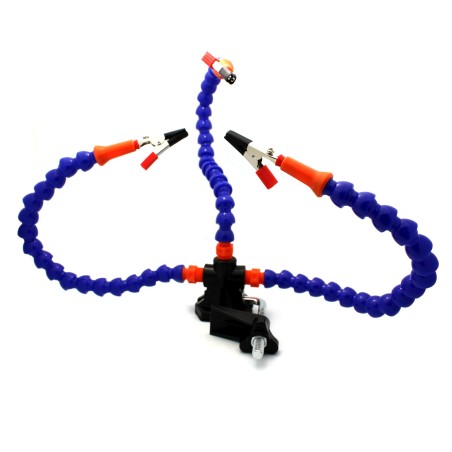 Helping Hand Clamp with Flexible Arms