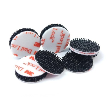 Round / Circle 3/4 in Dual Lock Pads (10pack)