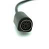 MIDI Plug  to Mini 6 Pin DIN Female Adapter Cable - 6 Inch