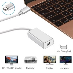 USB C to Mini Displayport Adapter USB3.1 Type C To Mini DP