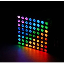Full Color RGB LED Matrix Panel - Large 8x8