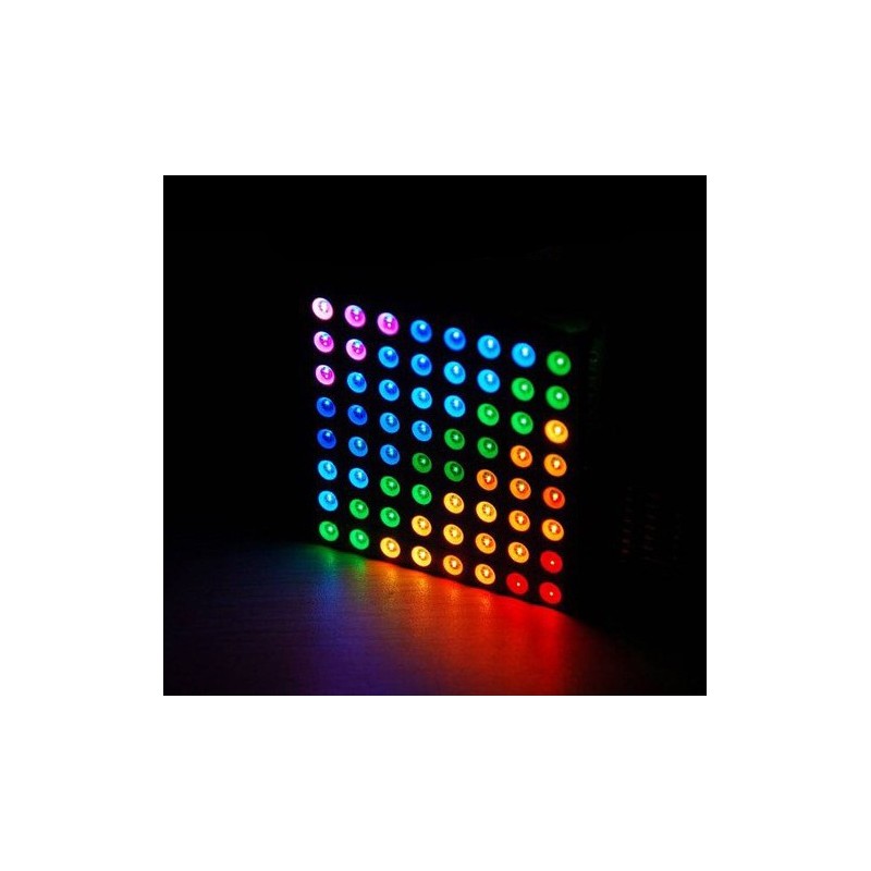 Full Color RGB LED Matrix Panel - Large 8x8