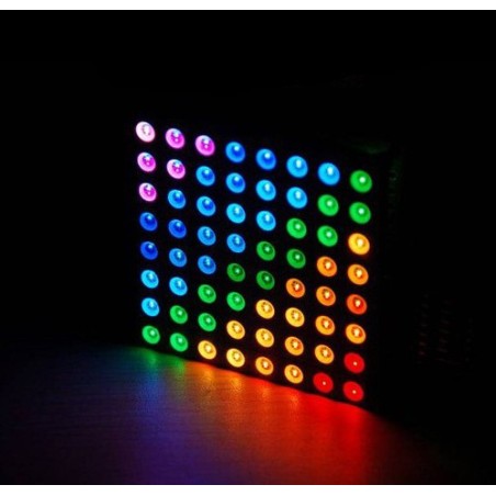 Full Color RGB LED Matrix Panel - Large 8x8