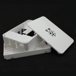 White Raspberry Pi 4 Case