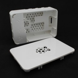 White Raspberry Pi 4 Case